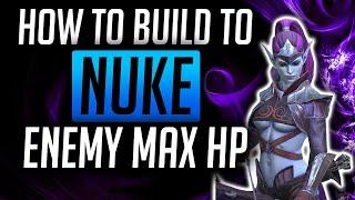 RAID: Shadow Legends | How to build a nuke champ - Enemy Max HP builds! Coldheart, Royal Guard, Seer