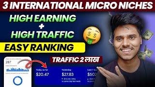 international blogging Micro Niches 2024| How to Rank Micro Niche website, Website Traffic Increase