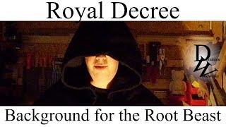 Root Beast Royal Decree - fun with woodworking terms [FP01]