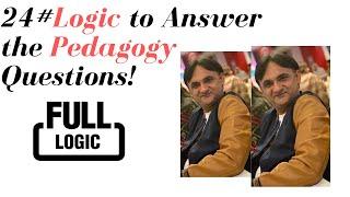 024#TLS PEDAGOGY EXAM SAMPLE QUESTIONS & Tips on How to Answer||Logic to Answer||