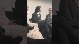 Francis For Coppola and Adam Driver discussing Megalopolis at TIFF, Toronto, 9.9.2024