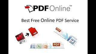 PDF Online: Convert, Create, Merge, Split PDF.