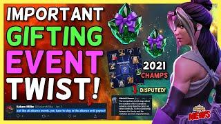 IMPORTANT! Big Twist For The Gifting Event Rewards | New Champs 2021 Disputed and Much More [MCN]