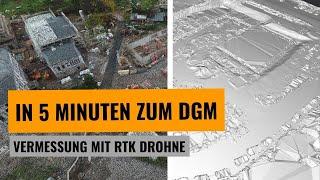 DGM - digitales Geländemodell mit Pix4D Survey aus Drohnenflug - Airclip