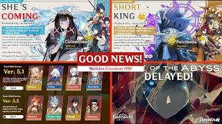 NEW UPDATE! Short KING 5 STAR, GOOD Leaks For Columbina, 5.1-5.2 & Anime ROADMAP! - Genshin Impact