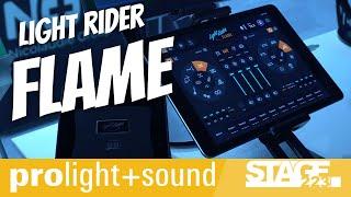 Light Rider Flame | Info about the new Light Rider Add-On | DMX Light Control