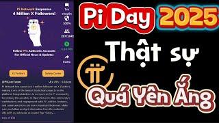 Pi day 2025 thật sự Quá Yên Ắng ️ℹ️️ #investtv #pinetwork #coin #crypto