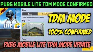 PUBG Mobile Lite - TDM Mode New Update Confirmed | Release Date |