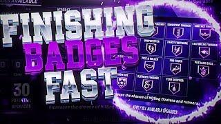 FASTEST WAY TO GET FINISHING BADGES MAXED IN NBA 2K20! 35K XP PER GAME!