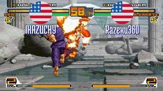 FT5 @svcsplus: IKAZUCHY (US) vs Razexu360 (US) [SNK vs Capcom Chaos Super Plus svc Fightcade] Sep 25