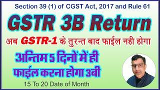 GSTR 3B date Deadline explained from 1st Jan 2025 | GSTR 3B NEW DUE DATE IN 55TH GST COUNCIL MEETING