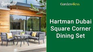 Hartman Dubai Square Corner Dining Set - A Closer Look At