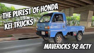 Rare Honda Kei Truck on Volk TE37s. The Purest of ACTYs