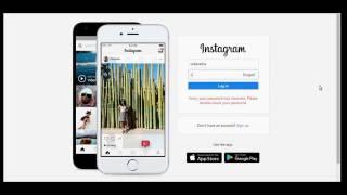 Log In To Instagram Using Web Browser - Instagram Web Login