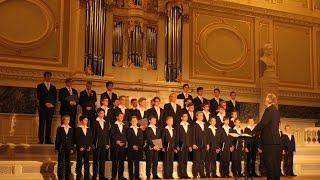 Triumph Dresdner Kreuzchor in St. Petersburg (Russia) - The final part of the concert