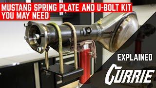 '64 - '73 FORD MUSTANG SPRING PLATE AND U-BOLT KIT REPLACEMENT YOU MAY NEED | EXPLAINED