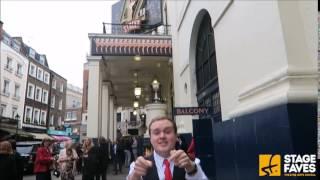 42nd Street - Perry O'Bree outside Theatre Royal Drury Lane