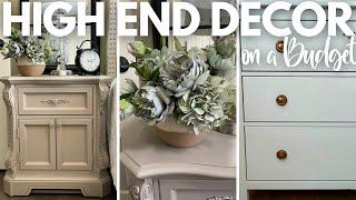 High End Decor on a Budget- Use What You Have!