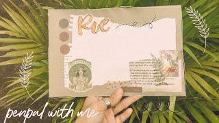 penpal with me! (my first ever reply to a penpal) 