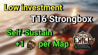 [PoE 3 25] The only low investment strongbox farming in T16 I would do | Farming T17 maps for profit