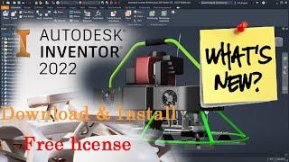 Autodesk Inventor Professional 2021/2022 | Download - Install - Activation | Free 1 Year Licence