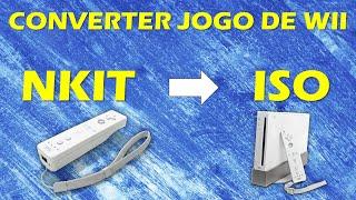 COMO CONVERTER JOGOS DE WII NKIT PARA ISO OU WBFS? - TUTORIAL COMPLETO