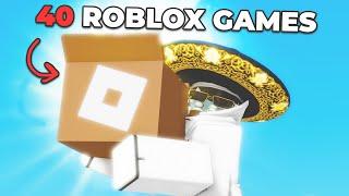 40 ROBLOX Games to Play when You're Bored