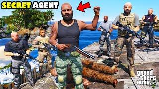 Franklin Become Most Dangerous SECRET AGENT in GTA 5 | SHINCHAN and CHOP