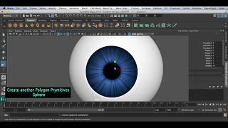 3D Stylized Eye Tutorial Maya