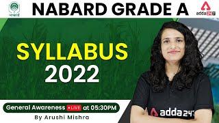 NABARD GRADE A |  General Awareness |  Syllabus 2022 By Arushi Mishra