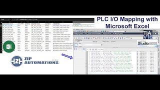 How to Map PLC I/O Signals with Microsoft Excel