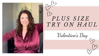 PLUS SIZE VALENTINE'S DAY DRESS TRY ON HAUL | Lauren Sangster