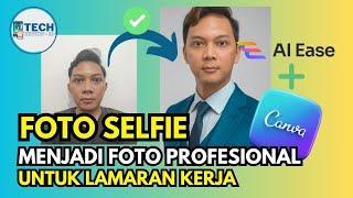 Cara Edit Foto Pakai Jas Online Dengan Website AI Untuk CV Atau Lamaran Kerja Profesional