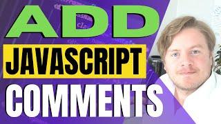 How to Comment in JavaScript 2021