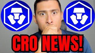 IF You HOLD CRO CRONOS I GOT NEWS For YOU! (IT'S TIME)