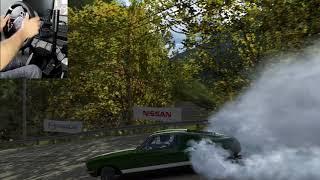 Drifting Sean's Ford Mustang - Assetto Corsa (Steering Wheel Gameplay)