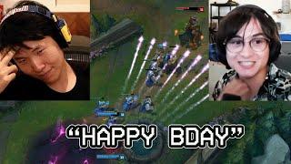 Toast plays with Lily & Michael for their Birthday in League of Legends