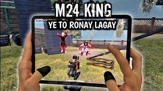 THEY START CRYING  AFTER PLAYING WITH M24 KING | IPAD PRO 1 VS 3 HANDCAM WITH BEST 4-FINGERS CLAW