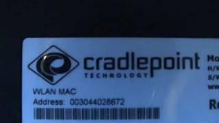 Cradlepoint MBR1000 Default Password