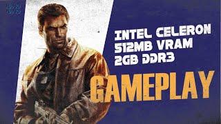 Wolfenstein - Test on Intel Celeron + Intel HD Graphics + 2GB RAM