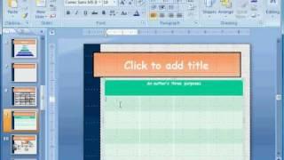 Great Graphic Organizers with PowerPoint Video 4 - Comparison Charts