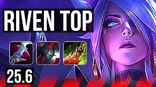 RIVEN vs GAREN (TOP) | 4k comeback, 9/3/11, 500+ games | NA Challenger | 25.6