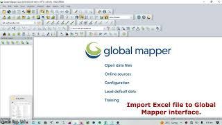 Mastering Global Mapper for Excel Data Visualization