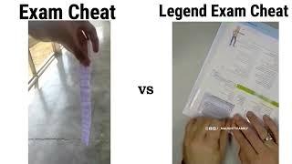 Exam Cheat  VS Legend Exam  Cheat.