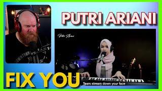 PUTRI ARIANI | Fix You (Coldplay Cover) Reaction