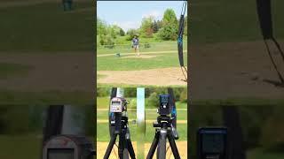 Stalker Radar vs. Pocket Radar Test...  | #baseball #shorts