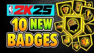 NBA 2K25 10 New Badges concept