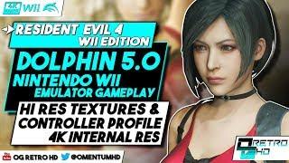 Resident Evil 4: Wii HD | Dolphin EMU Gameplay | Hi Res Textures & Controller Profile 4K / 30ᶠᵖˢ