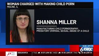 Moline woman charged with making child porn