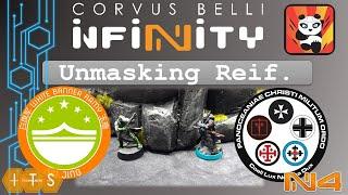 Fast Panda Gaming:its15  Infinity N4 Battle Report - Unmasking with reinforcements White Banner v MO